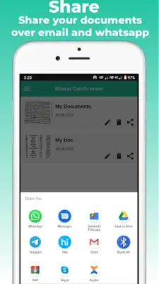 Bharat CamScanner PDF Scanner android App screenshot 1